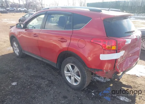 2014 Toyota Rav4 Xle z USA, uszkodzony, nr VIN 2T3RFREV0EW211717